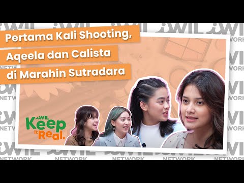 PERTAMA KALI SHOOTING, AQEELA DAN CALISTA DIMARAHIN SUTRADARA | iWil Keep it Real