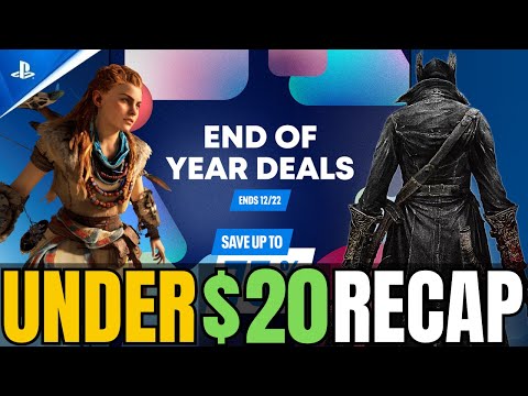 Every BANGER Under $20! | PSN End of Year Deals Sale 2025 Recap
