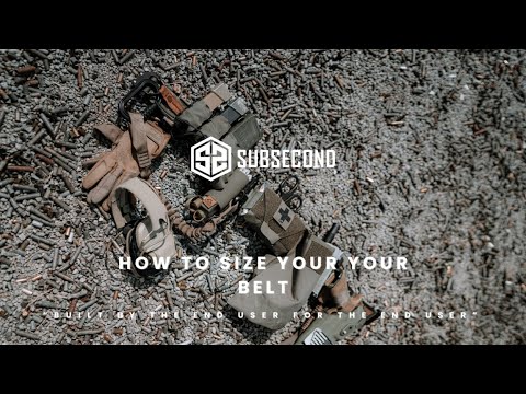 Never miss on the first shot. How to size for optimal fit.