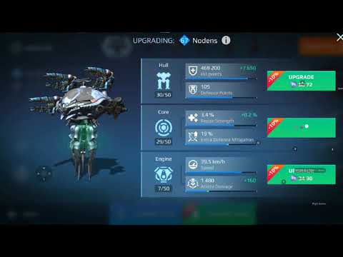War Robots - Spending 1300 platinum for my Nodens (with discount)