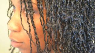 How To Mini Twists Tutorial "Natural Hair"