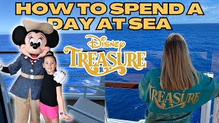 Perfect Day at Sea on a Disney Cruise! 🌊 | Tips for Disney Treasure, Wish & Destiny