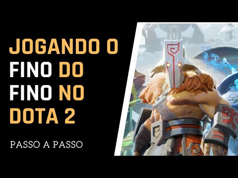 PARTIDA JOGANDO O FINO DO DOTA 2 DE JUGGERNAUT CARRY