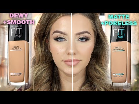 fit me dewy foundation