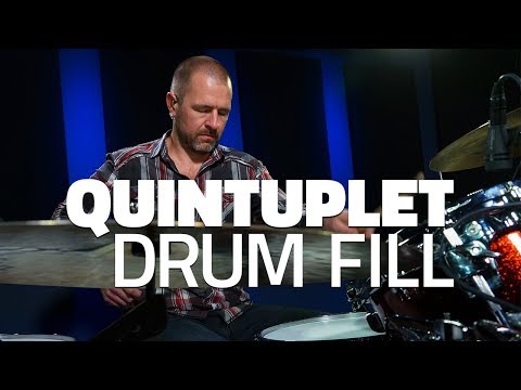 Quintuplet Drum Fill - Drum Lesson (Drumeo)