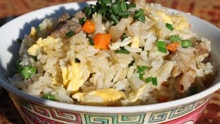 Cantonese Stir Fried Rice 炒飯 Chao Fan - Morgane Recipes