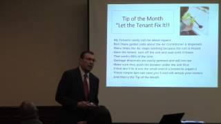 Tip of the Month "Let the Tenant Fix It" by Dennis Henson