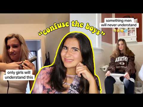 TIKTOKS ONLY GIRLS UNDERSTAND… but we're confused 😭
