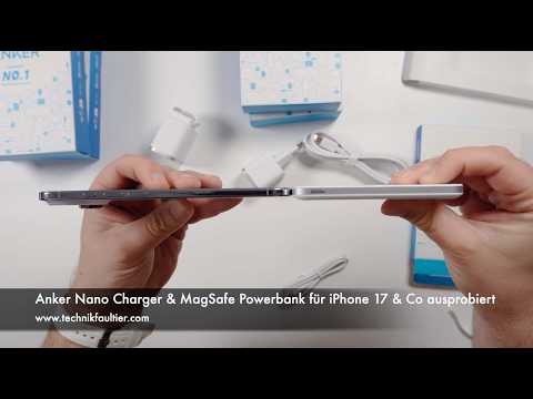 Tried Anker Nano Charger & MagSafe Powerbank for iPhone 17 & Co