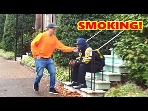 Funny stupid videos - Funny Smoke Prank