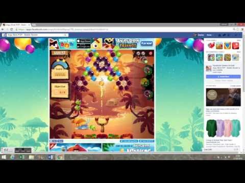 Angry Birds POP! on Facebook - Level 53 Walkthrough