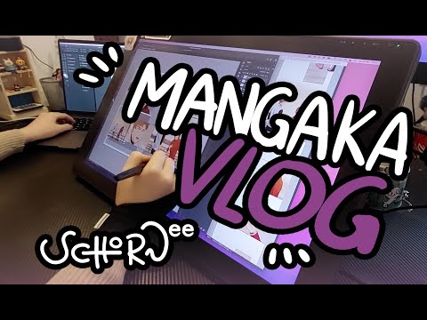 My everyday life as a mangaka - SchornEE Vlog