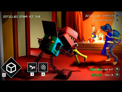 Playing BOXY BOO in 3RD Person  EATING Players Alive in Project Playtime!!!!!!!!!!!!!!!!!!