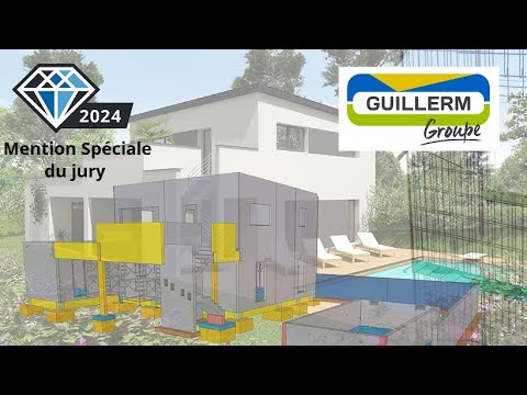 Trimble Construction Awards France 2024 : GUILLERM - Pavillon contemporain