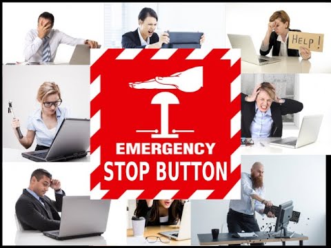 Video Emergency Stop Button