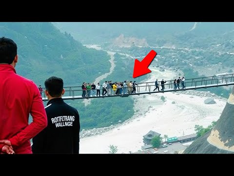 Momente, die kurz vor einer Katastrophe gefilmt wurden