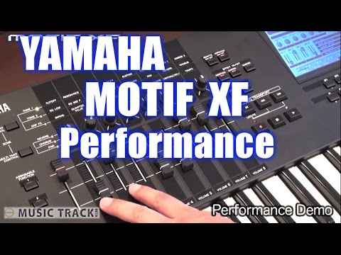YAMAHA MOTIF XF Performance Demo & Review [English Captions]