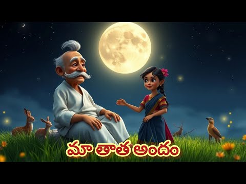 మా తాత అందం#Telugu nursery rhymes for kids#Ma thata andam