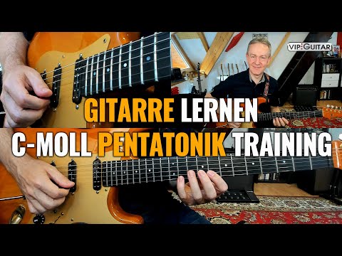 C-Moll Pentatonik: Meistere alle 5 Lagen & Profi-Solo-Techniken!