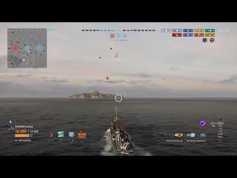 LAFFEY 4 KILLS 65K DMG  World of Warships: Legends