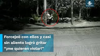 Sujetos intentan violar y secuestrar a joven en Naucalpan