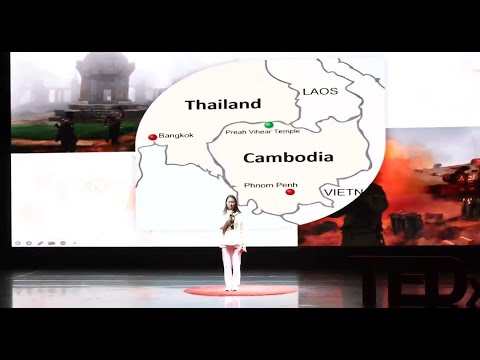 Why can Cambodians overcome their fear | Ziyi Li | TEDxRDFZ Youth