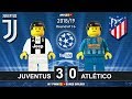 Juventus vs Atletico Madrid 3-0 • Champions League 2019 (12/03) All Goals Highlights Lego Football