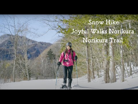 Snow hike at Joyful Walks Norikura, Norikura Trail, Chubusangaku National Park