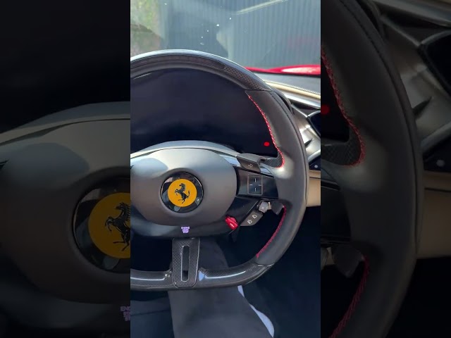 Ferrari 296 GTB cool features
