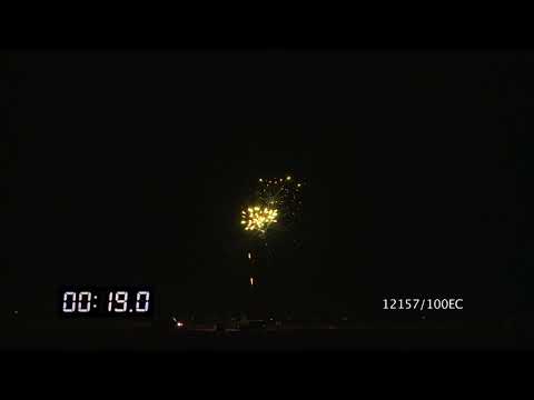 12157/100EC - Cake Ø20mm 100s F-shape 50sec H35m Cat.3 Nec650g 1.4G, Two fuses, Miami 4/1