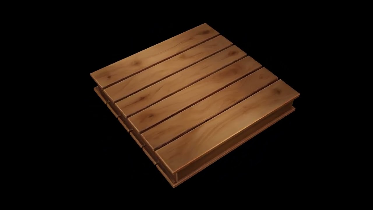 Stylized Wooden Floor Planks