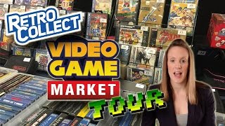 Retro Collect Video Game Market Floor Tour (TheGebs24)