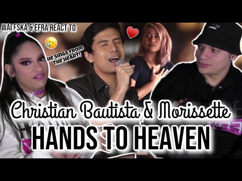 Waleska & Efra react to Christian Bautista and Morissette - "Hands to Heaven" Live at Stage Sessions