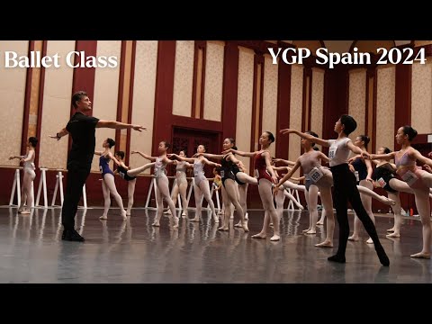 YGP 2024 Barcelona ~ Ballet Class With Gennadi Saveliev ~ Senior Women Scholarship Class