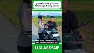 Download lagu THIS MOTORCYCLE RIDERS TAKING OFF HIS HELMET BECAUSE HE WANTS TO BE FINNED BY A FEMALE POLICE #sh... mp3 Download lagu THIS MOTORCYCLE RIDERS TAKING OFF HIS HELMET BECAUSE HE WANTS TO BE FINNED BY A FEMALE POLICE #sh... mp3