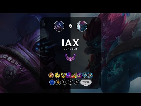 Jax Jungle vs Trundle - EUW Master Patch 12.22