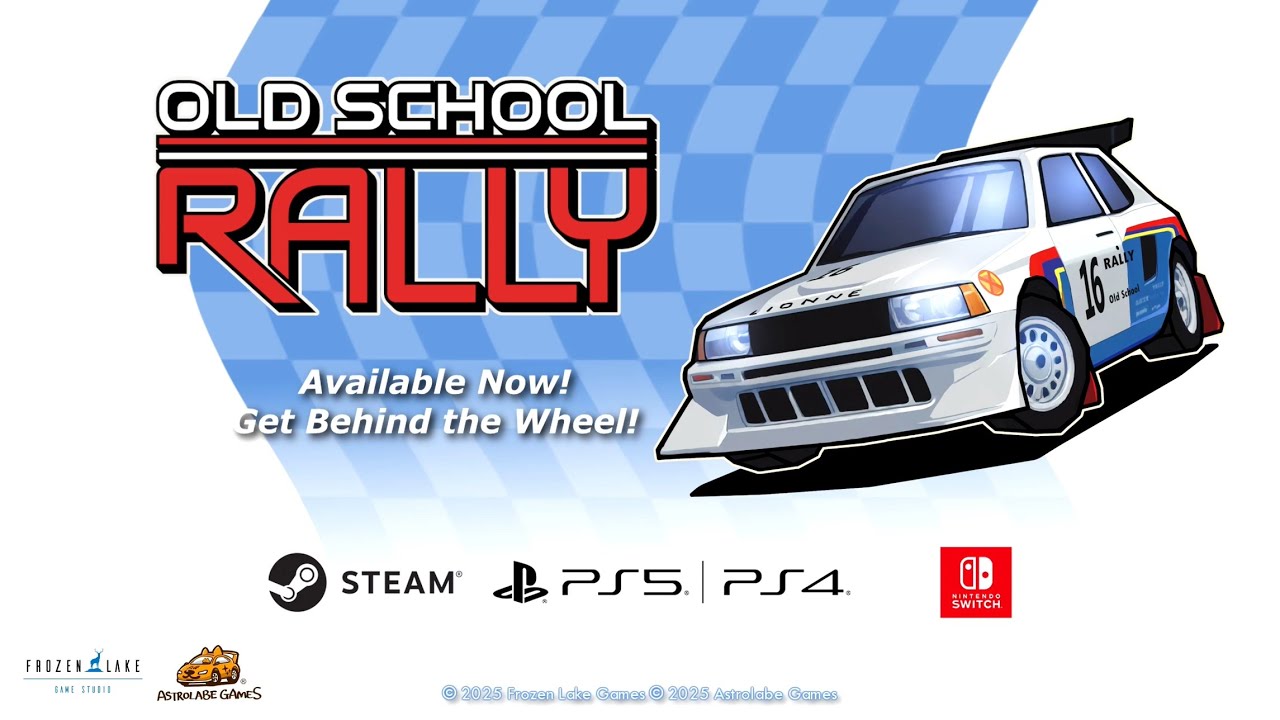 Old School Rally | Full Release Launch Trailer | Steam PC | PS5 | PS4 | Nintendo Switch - YouTube
