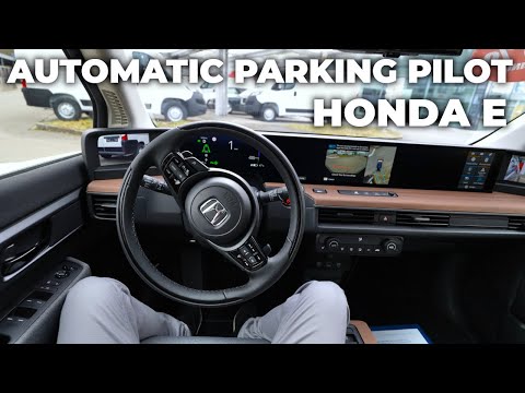 New Honda E Automatic Parking Pilot 2022