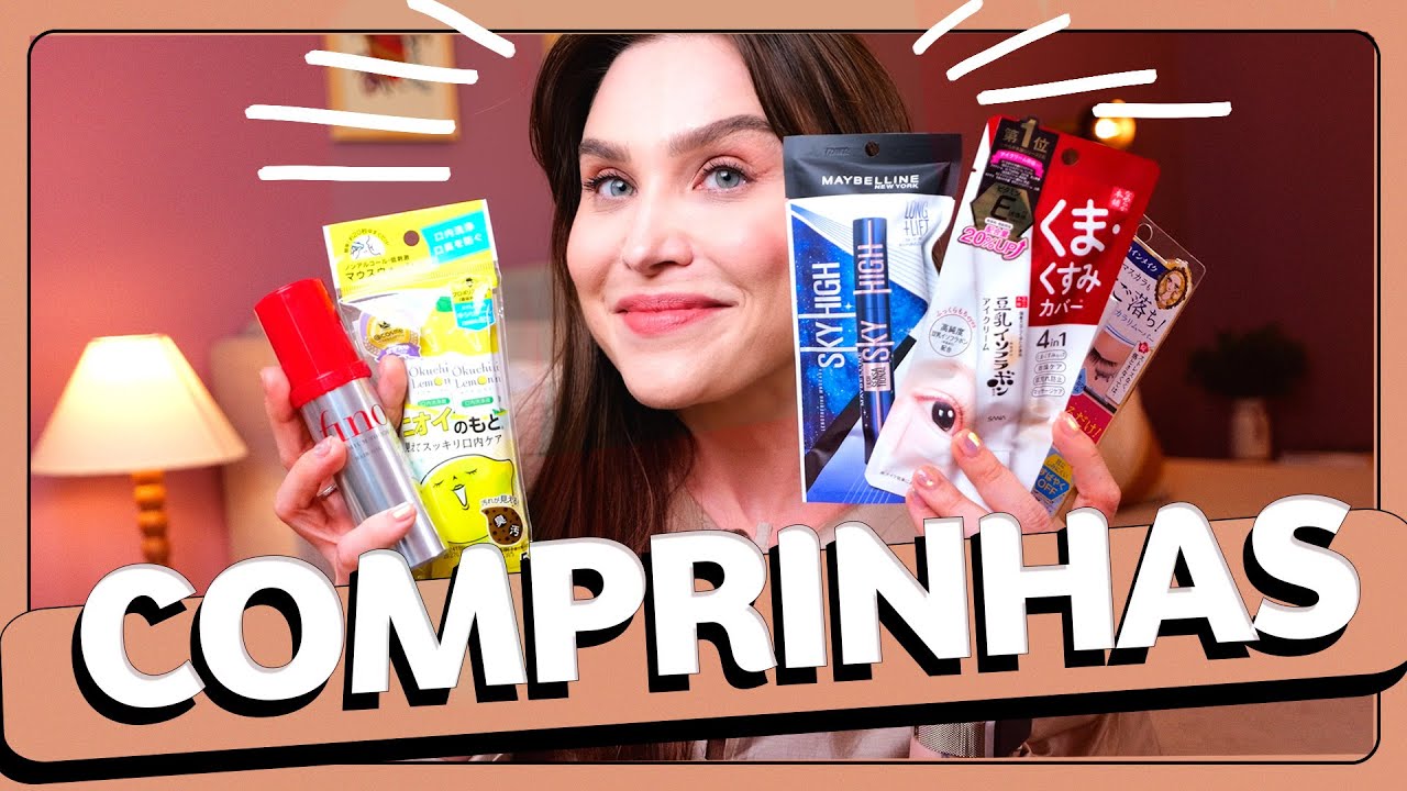 COMPRAS DE BELEZA NO JAPÃO! Lotei a mala! | Lu Ferreira