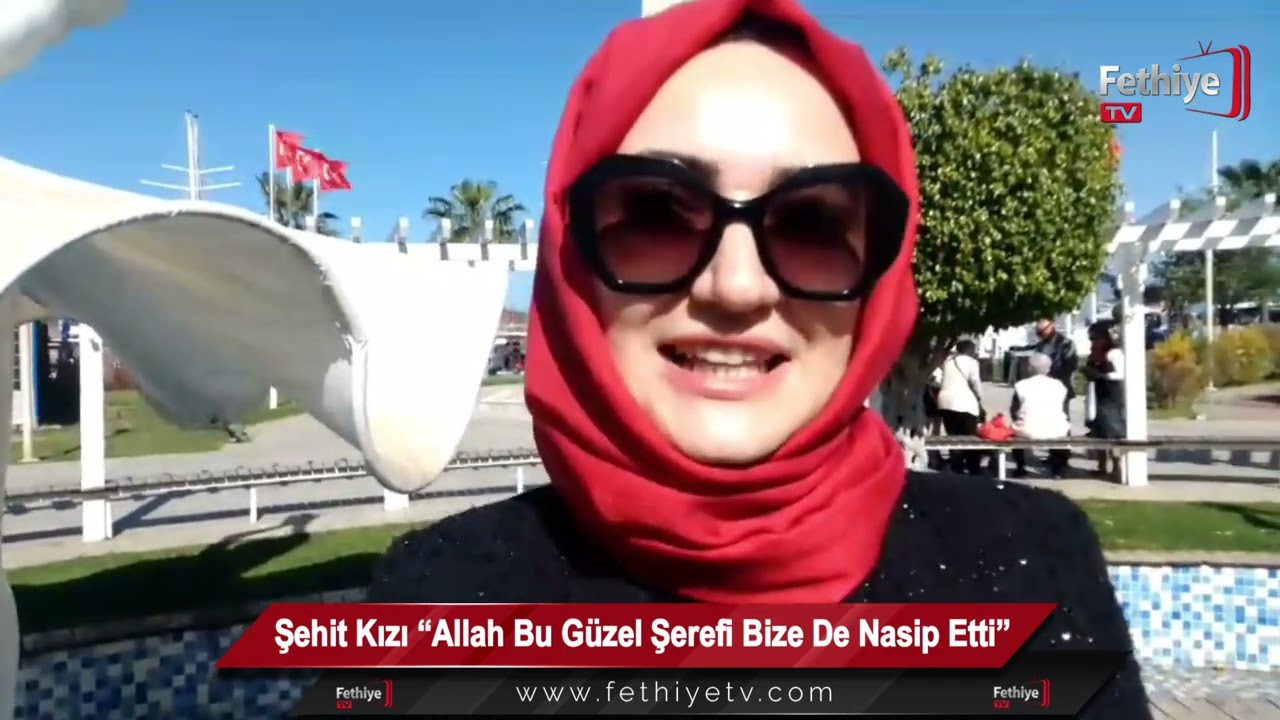 Şehit Kızı “Allah Bu Güzel Şerefi Bize De Nasip Etti”