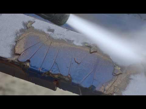 SUPER THICK Paint Removal with the Dustless Blaster!