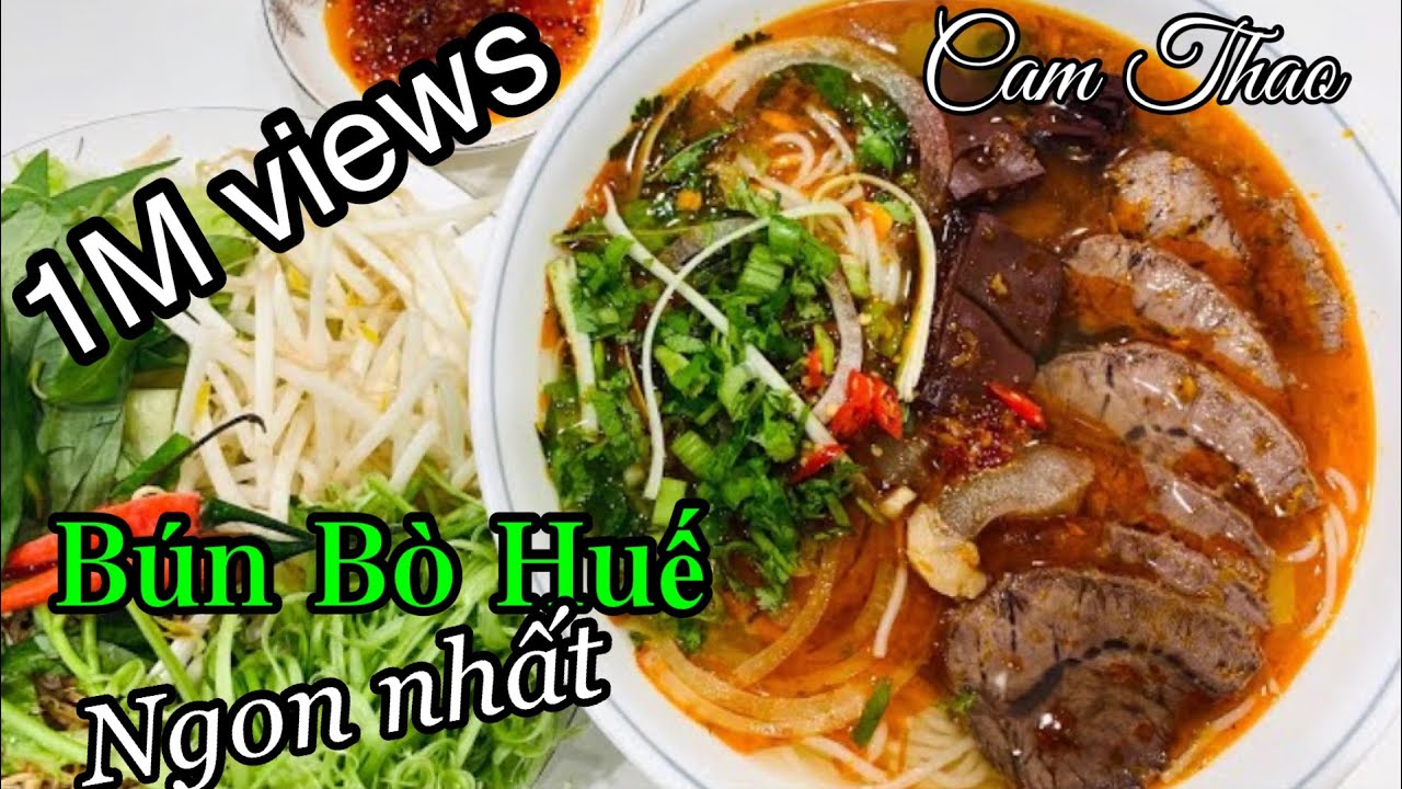 Cách Nấu Bún Bò Bằng Gói Gia Vị