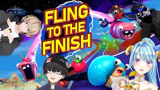 協力して進め！フリング・トゥ・ザ・フィニッシュ w/Junked、メリ埜、広旗遊 【VTuber】