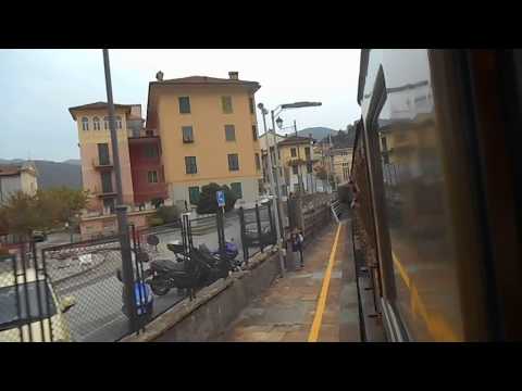 Il treno storico Arquata Scrivia-Ronco Scrivia-Genova Brignole del 2017 riparte da Ronco Scrivia