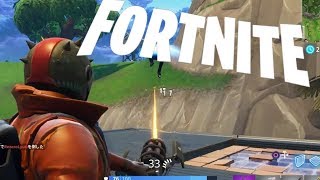 【フォートナイト】超弱気なのにガッツリミニガン使って強気プレイしてたｗｗｗｗｗ