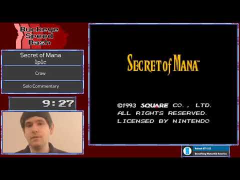 Secret of Mana 1p1c played by Crow - Buckeye Speed Bash 2020