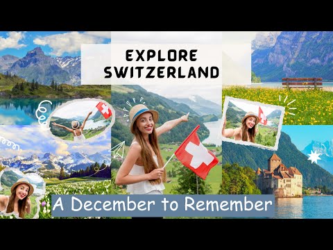Top 10 Places to Visit in Switzerland in December |Dreamy Winter Escapes #travel #switzerland