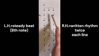 Tap along in 6/8 🎶 Rhythm warm-up No.4