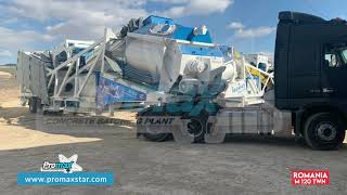PROMAX Mobile Concrete Batching Plant M120-TWN (120m3/h) Betonmischanlage kaufen Bild 4 neue PROMAX Mobile Concrete Batching Plant M120-TWN (120m3/h) Betonmischanlage Bild 4