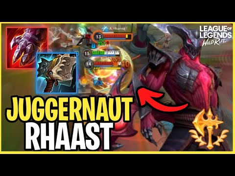RED KAYN JUGGERNAUT BUILD FOR SEASON 9!! (UNKILLABLE RHAAST BUILD) | LoL WR #59